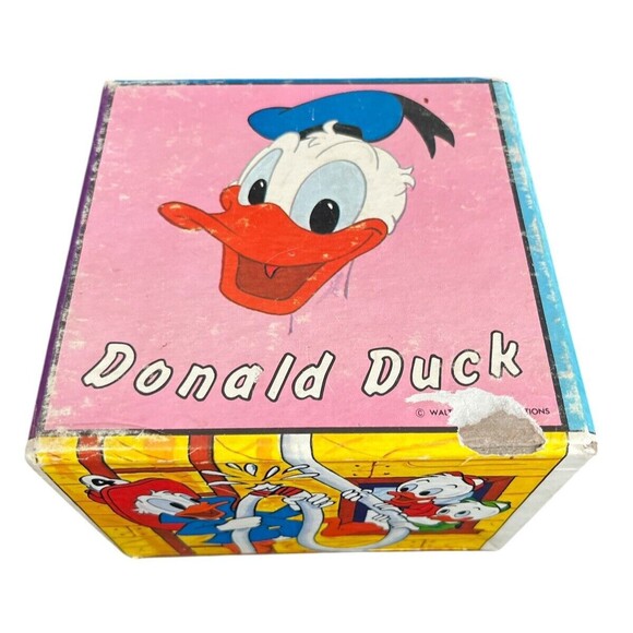 Vimtage Walt Disney Stacking 10 Boxes- Mickey Mouse, Donald Duck-1980s - Picture 8 of 15